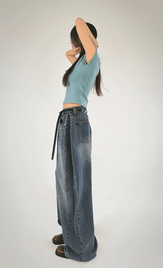 F/W Need Cap Sleeve Soft Basic Half-Polar Crop Tee