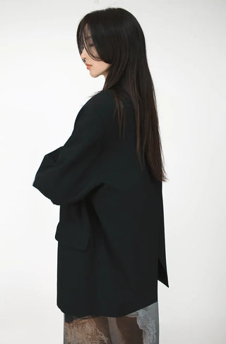 Unique digital dyed chiffon layered see-through one-piece