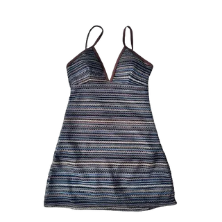 Ethnic Knit Monokini One Piece Swimsuit