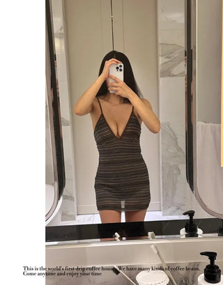 Ethnic Knit Monokini One Piece Swimsuit