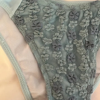 Sky Lace 3 piece Bikini Set Cover up Beachwear
