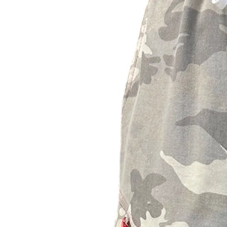 Camo Cargo Side Pocket Wide Pants