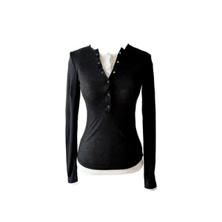 Double Layered Slim Fit Basic T Shirt (Hazy Basic Layer T)