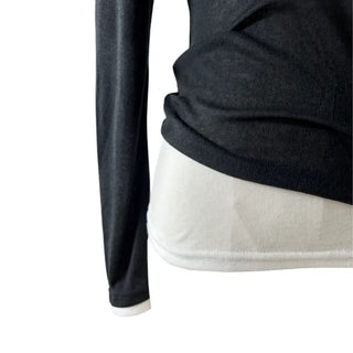 Double Layered Slim Fit Basic T Shirt (Hazy Basic Layer T)