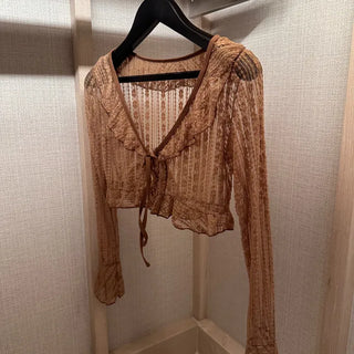 3 piece set: lace cardigan bikini skirt bikini skirt swimsuit belly cover up