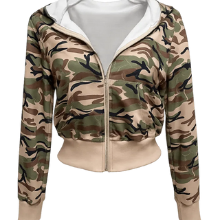Snug Camo Zip Up