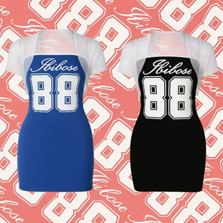 Number 88 Tube Top One Piece + See through Bolero 2 piece Set