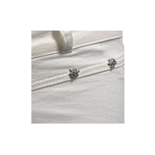 Low rise belt set stone point shorts