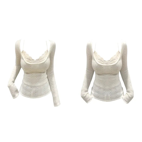 Whisper Ivory Knit Top