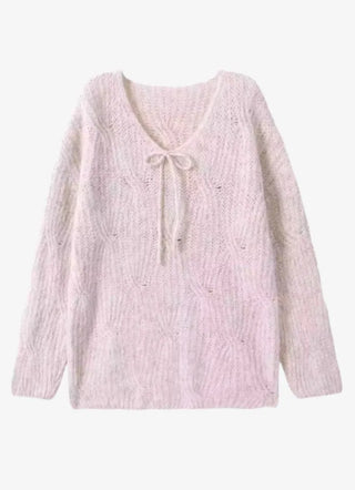 Blush Veil Lace Knit   Blush Veil Lace Knit