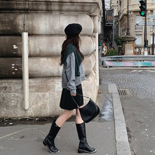 #LENTO. Classic Mid-Calf Boots - 2 colors