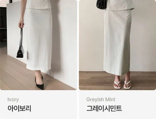 Classic long skirt