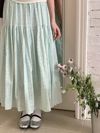 French lace dress skirt