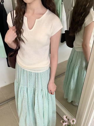 French lace dress skirt