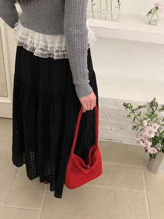 French lace dress skirt