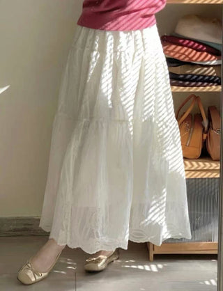 Embroidered western skirt