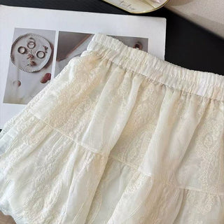 Embroidered western skirt
