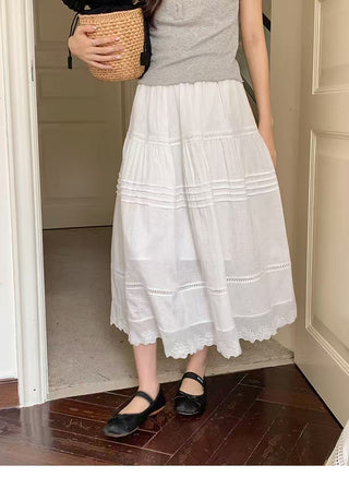 French jacquard umbrella skirt