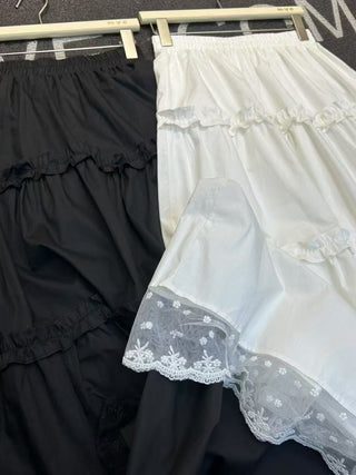 Lace swing cake skirt