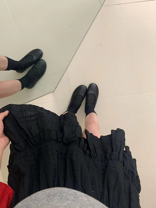 Korean high-waist cake skirt