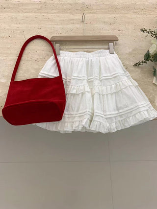 Korean high-waist cake skirt