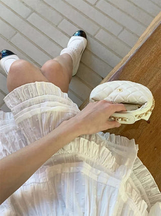 Korean high-waist cake skirt