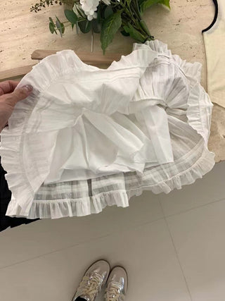 Korean high-waist cake skirt