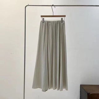 Korean casual drape skirt