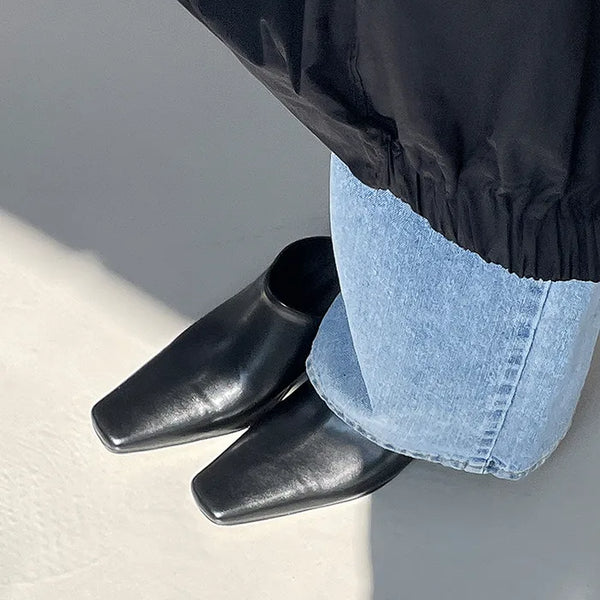 sleek kitten mule (3c)