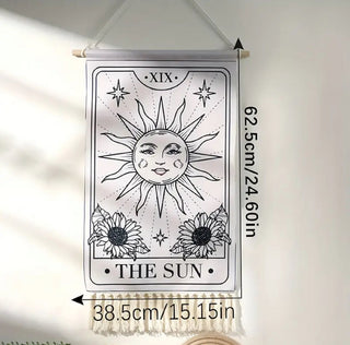 Sun and Moon Tarot Tapestry