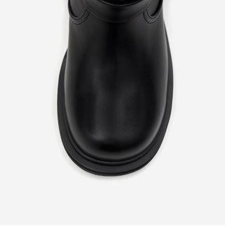 Roughly Rider Leather Long Boots 4cm
