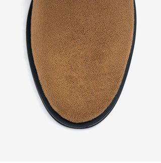 Berta Shearing Suede Long Boots 4cm