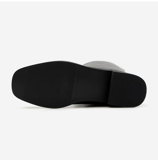 Sophie Square Basic Long Boots 3cm