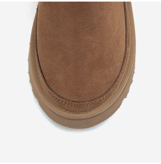 TL Platform Chelsea Fur Short Boots 3cm