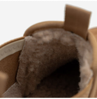 TL Platform Chelsea Fur Short Boots 3cm