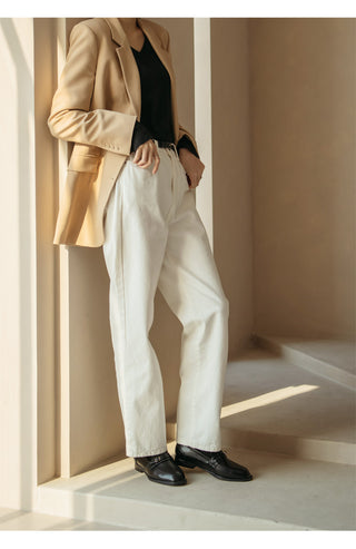 Collin Basic Belted Loafers 2cm