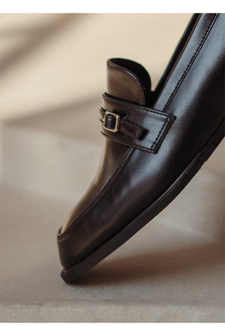 Collin Basic Belted Loafers 2cm
