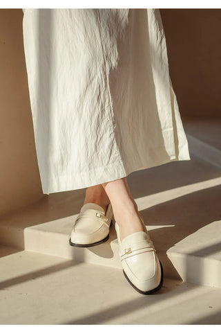 Collin Basic Belted Loafers 2cm