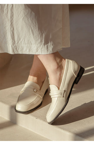 Collin Basic Belted Loafers 2cm