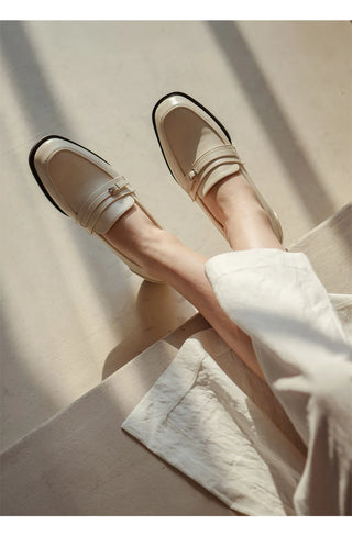 Collin Basic Belted Loafers 2cm