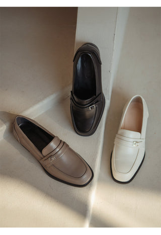Collin Basic Belted Loafers 2cm