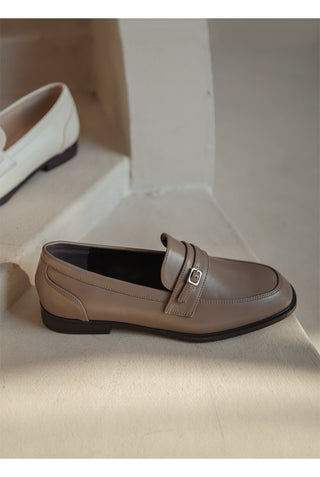 Collin Basic Belted Loafers 2cm