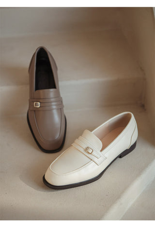 Collin Basic Belted Loafers 2cm