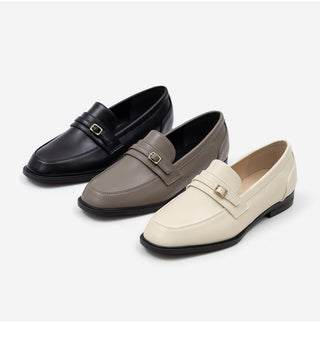 Collin Basic Belted Loafers 2cm