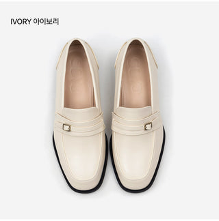 Collin Basic Belted Loafers 2cm