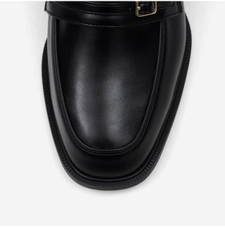 Collin Basic Belted Loafers 2cm