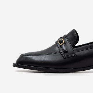 Collin Basic Belted Loafers 2cm