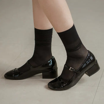 Serena Mary Jane Mid-heel Pumps 4cm