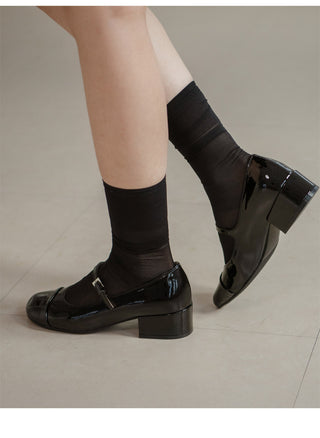 Serena Mary Jane Mid-heel Pumps 4cm