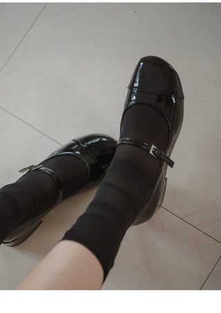 Serena Mary Jane Mid-heel Pumps 4cm